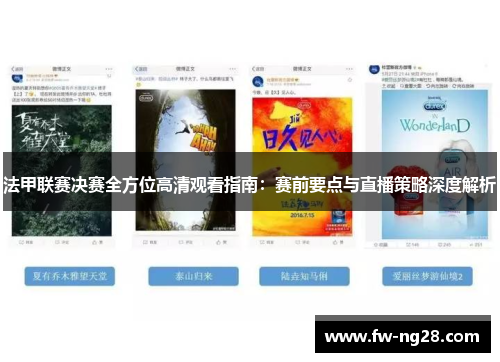法甲联赛决赛全方位高清观看指南：赛前要点与直播策略深度解析